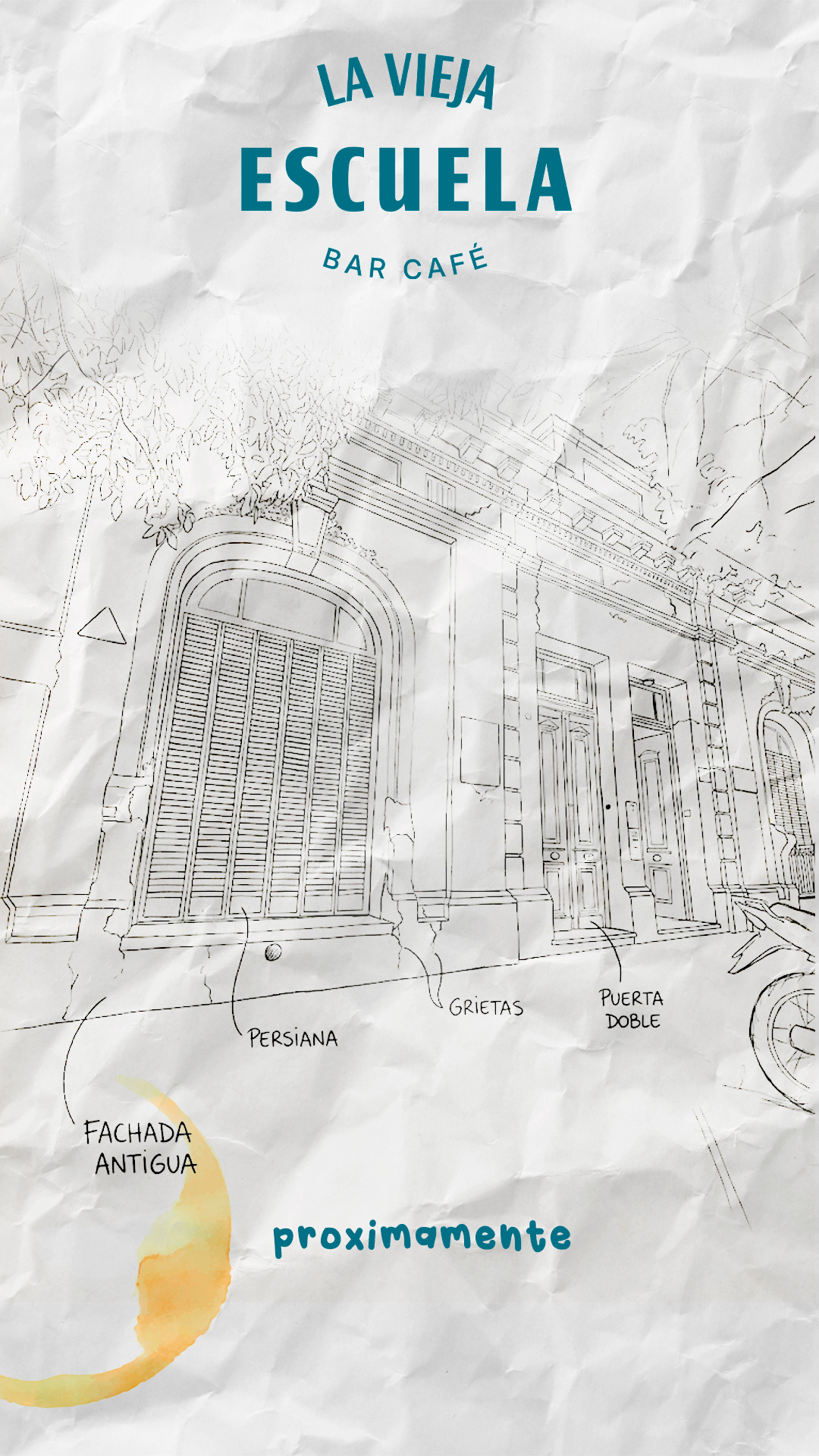 Próximamente - Fachada La Vieja Escuela